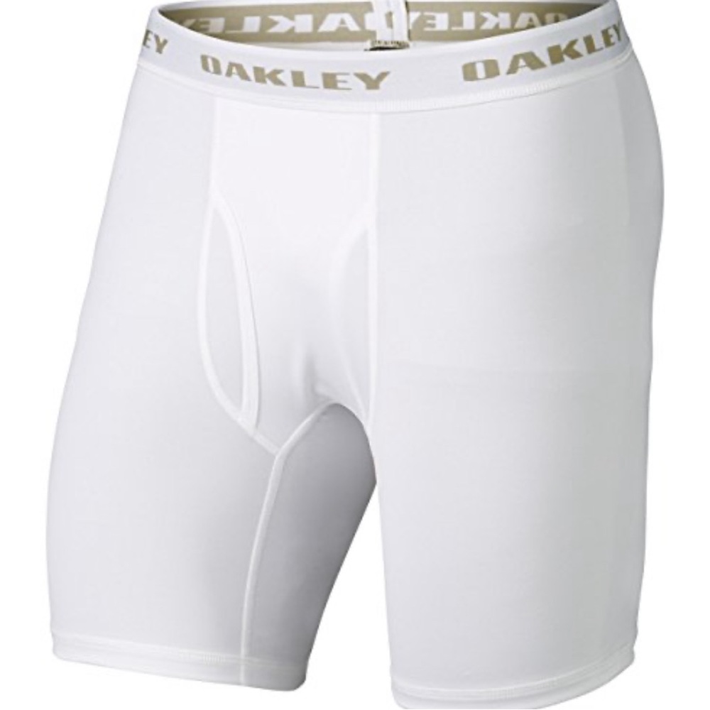 NEW - Oakley White PE Boxer Brief - Men's XXL 3-pack